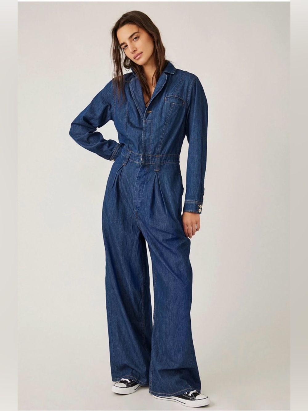 Free People We The Free The Franklin Tailored Coverall Size Large